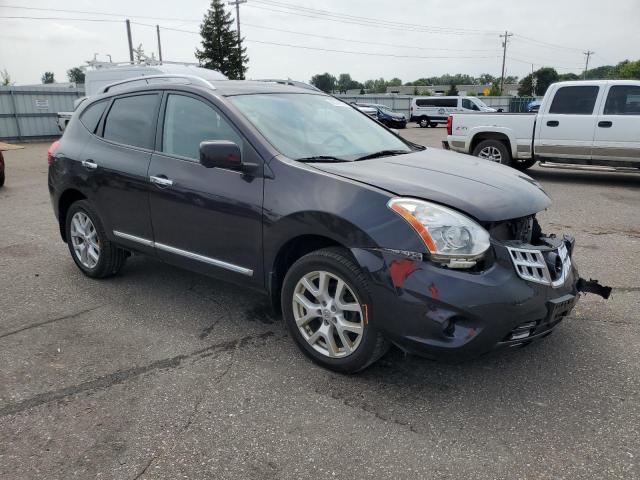 JN8AS5MV6DW657572 - 2013 NISSAN ROGUE S BURGUNDY photo 4