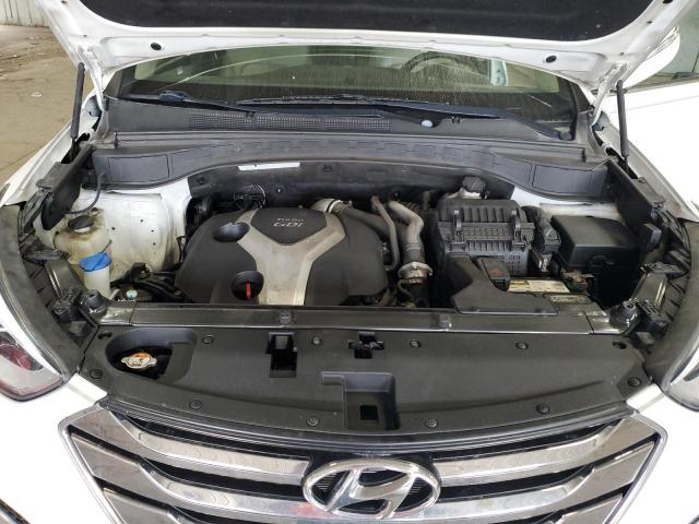 5XYZUDLA6DG117640 - 2013 HYUNDAI SANTA FE S WHITE photo 12