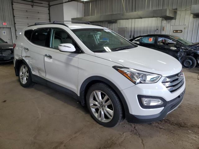 5XYZUDLA6DG117640 - 2013 HYUNDAI SANTA FE S WHITE photo 4