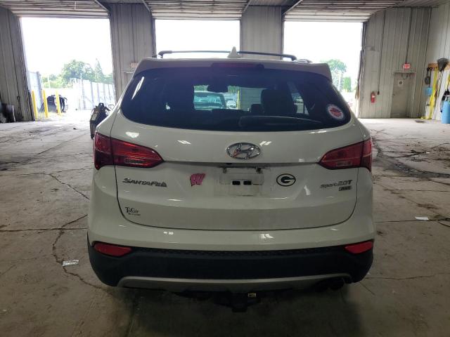 5XYZUDLA6DG117640 - 2013 HYUNDAI SANTA FE S WHITE photo 6