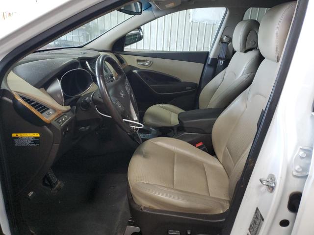 5XYZUDLA6DG117640 - 2013 HYUNDAI SANTA FE S WHITE photo 7