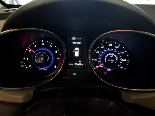 5XYZUDLA6DG117640 - 2013 HYUNDAI SANTA FE S WHITE photo 9