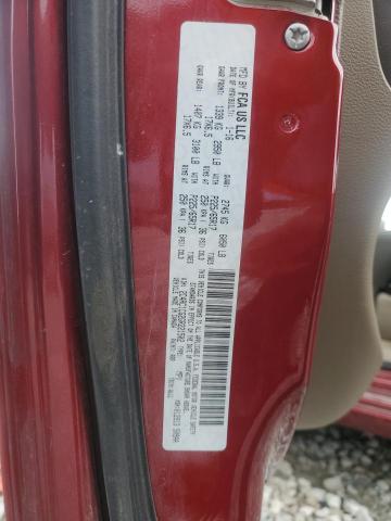 2C4RC1CG2GR221502 - 2016 CHRYSLER TOWN & COU TOURING L MAROON photo 13