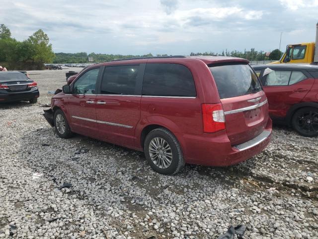 2C4RC1CG2GR221502 - 2016 CHRYSLER TOWN & COU TOURING L MAROON photo 2