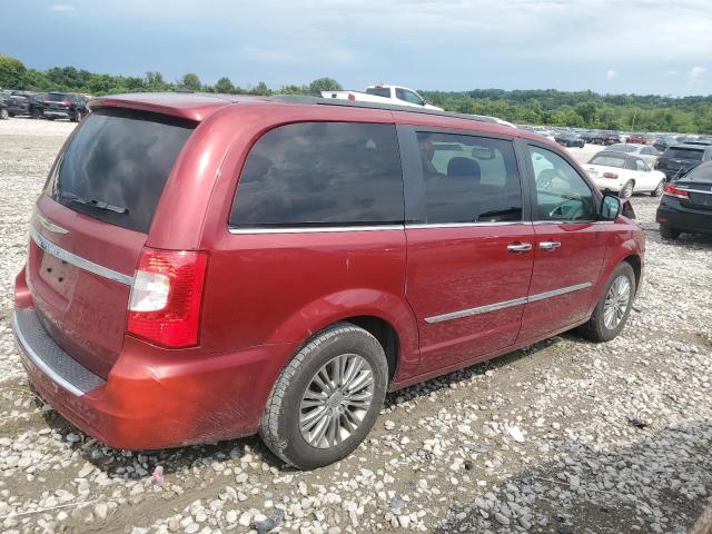 2C4RC1CG2GR221502 - 2016 CHRYSLER TOWN & COU TOURING L MAROON photo 3