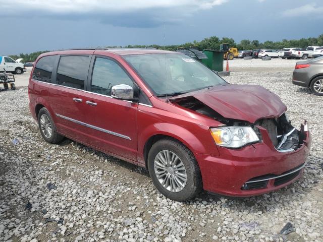 2C4RC1CG2GR221502 - 2016 CHRYSLER TOWN & COU TOURING L MAROON photo 4