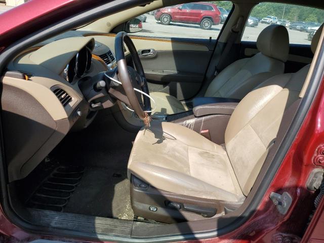 1G1ZD5E76AF154234 - 2010 CHEVROLET MALIBU 2LT Қызыл фото 7