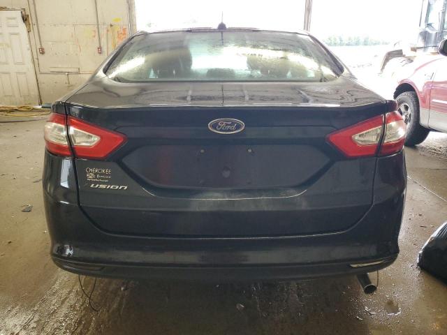 3FA6P0G72DR317315 - 2013 FORD FUSION S BLACK photo 6