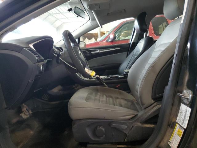 3FA6P0G72DR317315 - 2013 FORD FUSION S BLACK photo 7