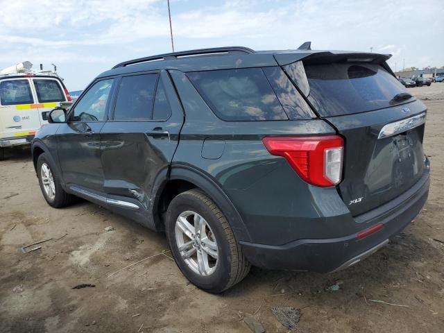 1FMSK8DH3PGC32414 - 2023 FORD EXPLORER XLT GRAY photo 2