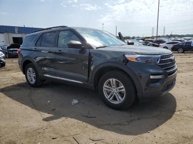 1FMSK8DH3PGC32414 - 2023 FORD EXPLORER XLT GRAY photo 4