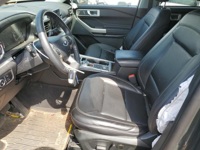 1FMSK8DH3PGC32414 - 2023 FORD EXPLORER XLT GRAY photo 7