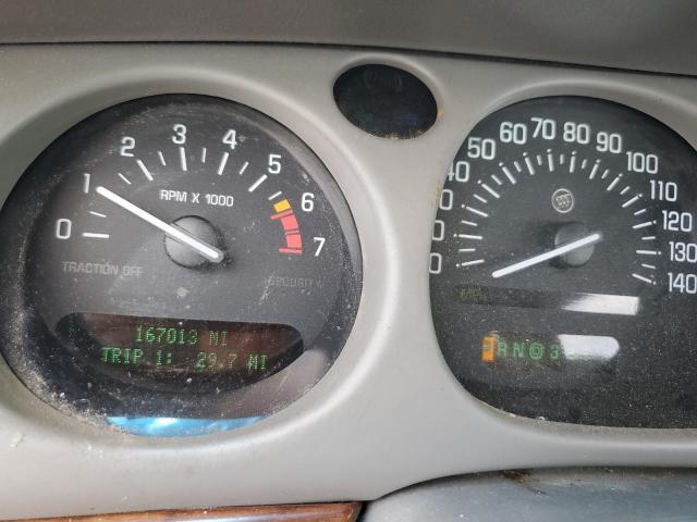 1G4HP54KX2U101965 - 2002 BUICK LESABRE CUSTOM WHITE photo 9