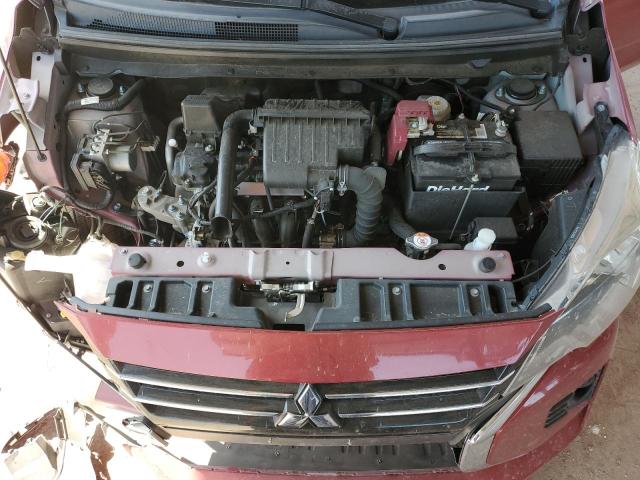ML32AUHJ3MH013166 - 2021 MITSUBISHI MIRAGE ES Burgund zdjęcie 11