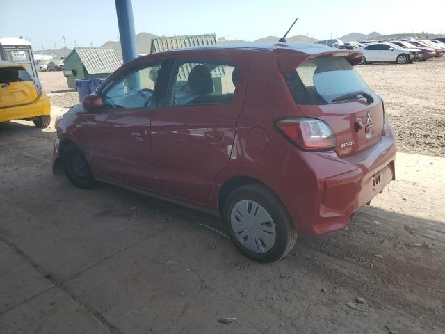 ML32AUHJ3MH013166 - 2021 MITSUBISHI MIRAGE ES Burgund zdjęcie 2