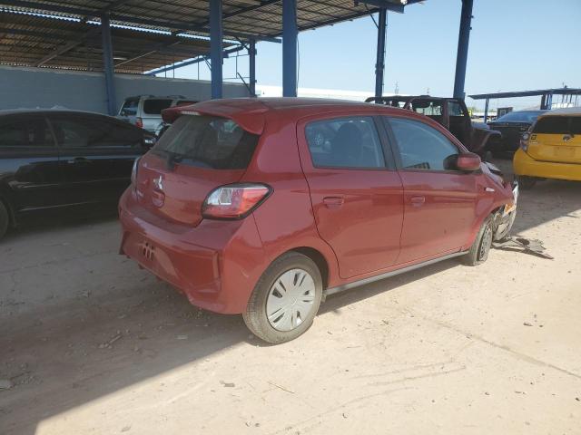 ML32AUHJ3MH013166 - 2021 MITSUBISHI MIRAGE ES Burgund zdjęcie 3