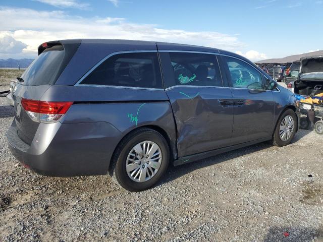 5FNRL5H26GB086296 - 2016 HONDA ODYSSEY LX GRAY photo 3