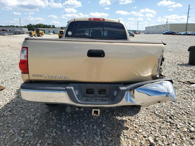 5TBRU34155S444861 - 2005 TOYOTA TUNDRA ACCESS CAB SR5 TAN photo 6
