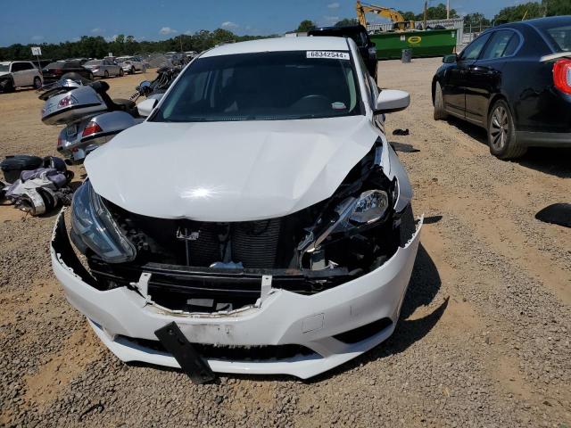 3N1AB7AP8HY233065 - 2017 NISSAN SENTRA S WHITE photo 5