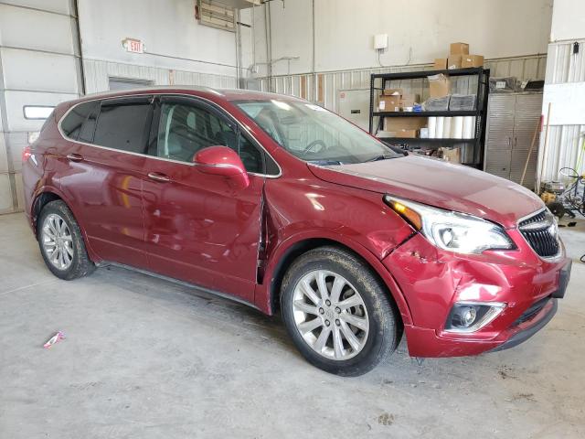 LRBFXCSAXKD001731 - 2019 BUICK ENVISION ESSENCE წითელი ფოტო 4
