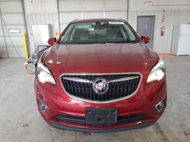 LRBFXCSAXKD001731 - 2019 BUICK ENVISION ESSENCE წითელი ფოტო 5