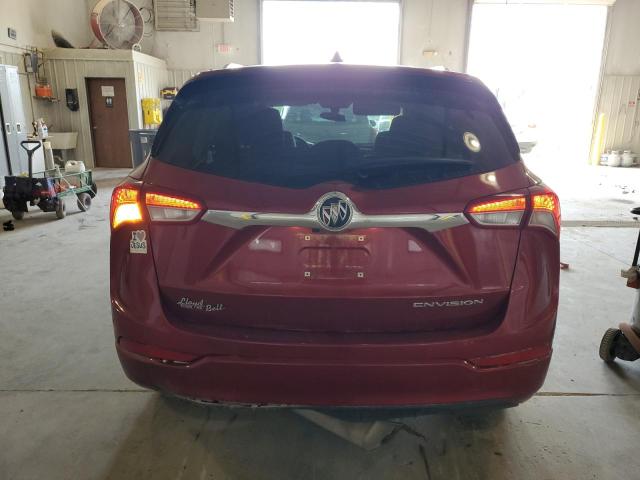 LRBFXCSAXKD001731 - 2019 BUICK ENVISION ESSENCE წითელი ფოტო 6