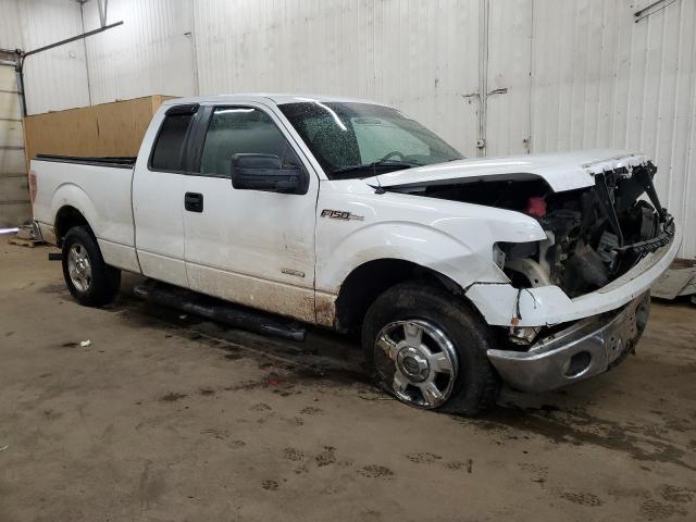 1FTFX1CT5BKD76525 - 2011 FORD F150 SUPER CAB WHITE photo 4