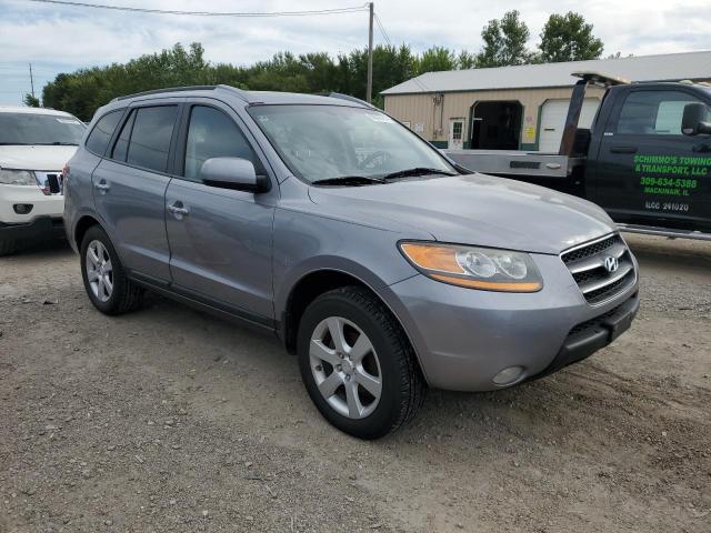 5NMSH73E68H222068 - 2008 HYUNDAI SANTA FE SE GRAY photo 4