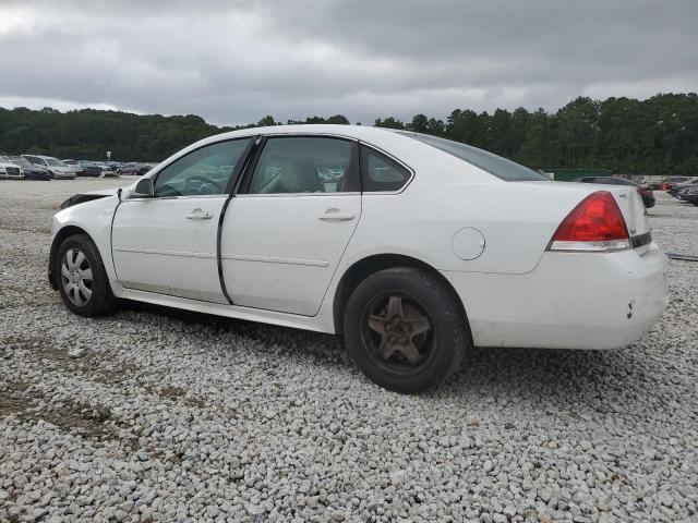 2G1WA5EK0A1201345 - 2010 CHEVROLET IMPALA LS WHITE photo 2