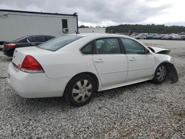 2G1WA5EK0A1201345 - 2010 CHEVROLET IMPALA LS WHITE photo 3