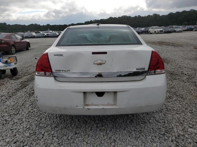 2G1WA5EK0A1201345 - 2010 CHEVROLET IMPALA LS WHITE photo 6
