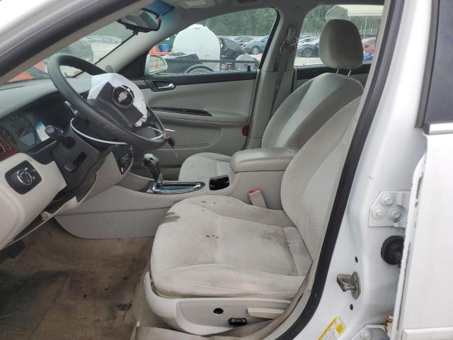 2G1WA5EK0A1201345 - 2010 CHEVROLET IMPALA LS WHITE photo 7
