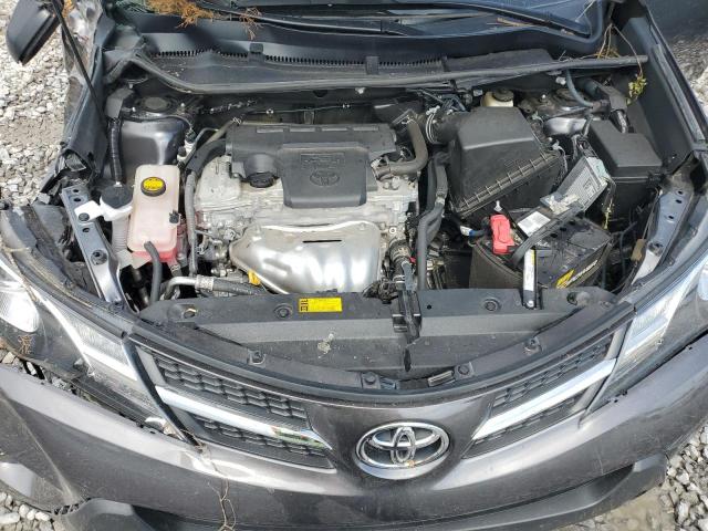 2T3WFREV4EW130559 - 2014 TOYOTA RAV4 XLE GRAY photo 11