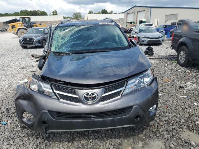 2T3WFREV4EW130559 - 2014 TOYOTA RAV4 XLE GRAY photo 5