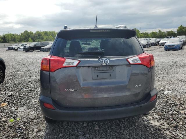 2T3WFREV4EW130559 - 2014 TOYOTA RAV4 XLE GRAY photo 6