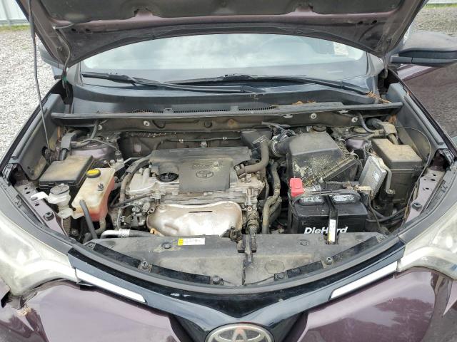 2T3ZFREV5HW399865 - 2017 TOYOTA RAV4 LE 紫色 照片 12