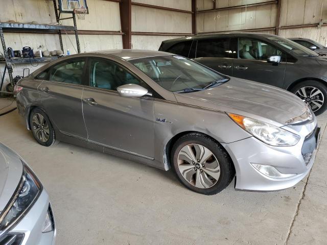 KMHEC4A4XDA094986 - 2013 HYUNDAI SONATA HYBRID GRAY photo 4