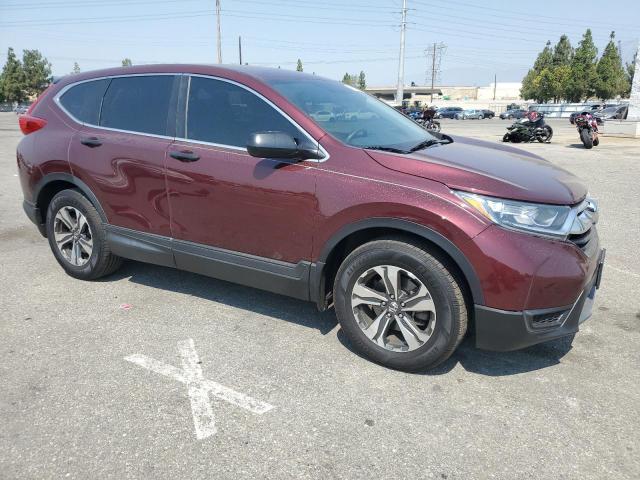 2HKRW5H39KH406947 - 2019 HONDA CR-V LX BURGUNDY photo 4