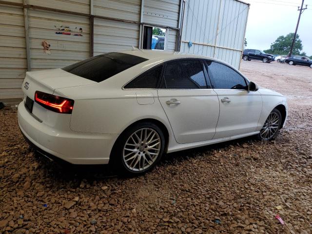 WAUDFAFCXGN074298 - 2016 AUDI A6 PREMIUM PLUS თეთრი ფოტო 3