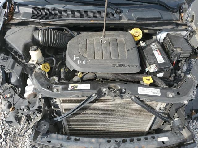 2C4RDGCG3KR753902 - 2019 DODGE GRAND CARAVAN SXT 银色 照片 12