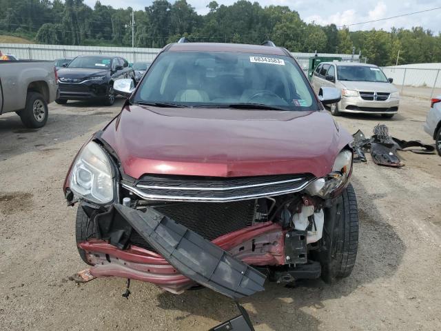 2GNALDEK0G1127169 - 2016 CHEVROLET EQUINOX LTZ RED photo 5