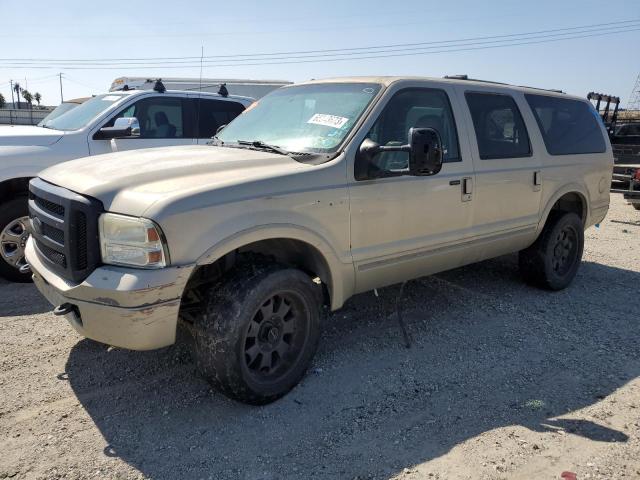 1FMNU43S95EA23068 - 2005 FORD EXCURSION LIMITED TAN photo 1