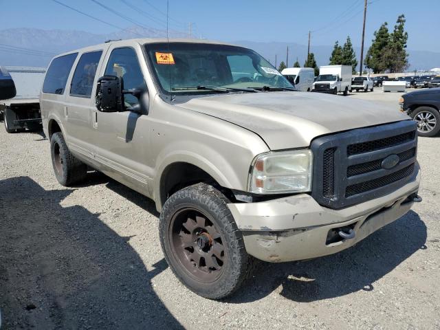 1FMNU43S95EA23068 - 2005 FORD EXCURSION LIMITED TAN photo 4