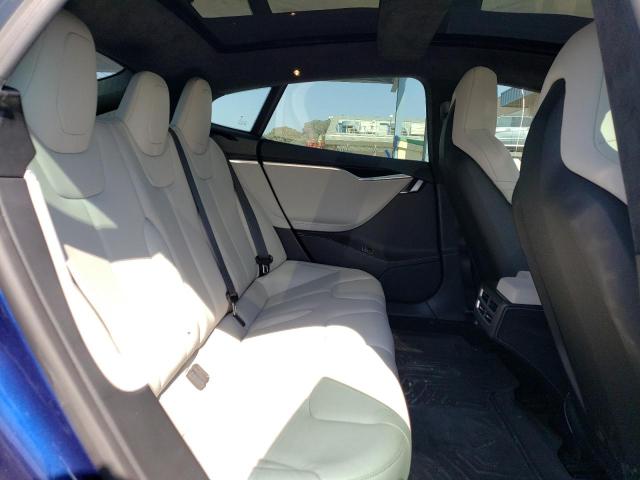 5YJSA1E45FF119616 - 2015 TESLA MODEL S Կապույտ լուսանկար 10