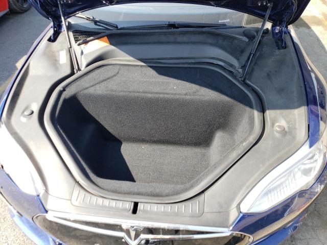 5YJSA1E45FF119616 - 2015 TESLA MODEL S Կապույտ լուսանկար 11