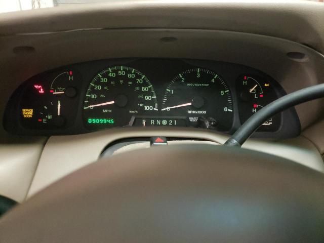 5LMFU28A1YLJ43744 - 2000 LINCOLN NAVIGATOR თაფლისფერი ფოტო 9