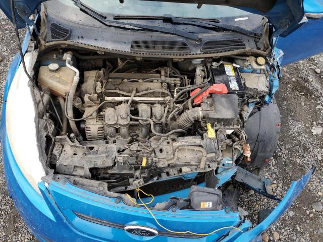 3FADP4EJ9DM154074 - 2013 FORD FIESTA SE BLUE photo 11