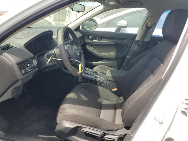 2HGFE2F26PH537303 - 2023 HONDA CIVIC LX WHITE photo 7