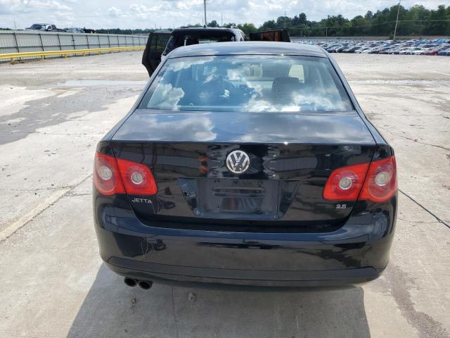 3VWRF71K76M619633 - 2006 VOLKSWAGEN JETTA 2.5 შავი ფოტო 6