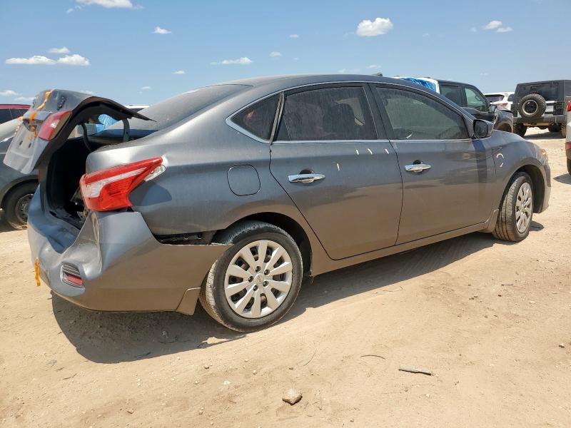 3N1AB7AP6JY317553 - 2018 NISSAN SENTRA S GRAY photo 3